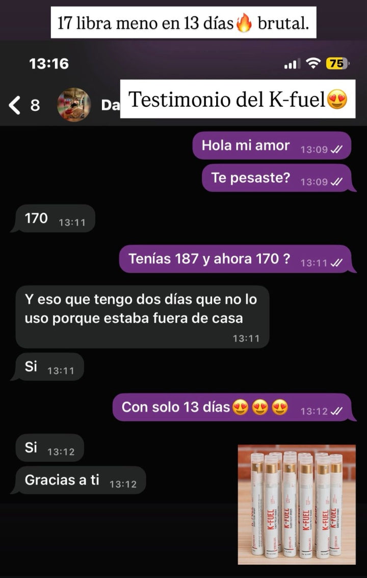 K-FUEL-SPRAY BAJAR DE PESO