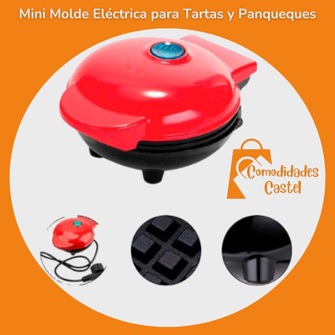 Mini Molde Eléctrica para Tartas y Panqueques