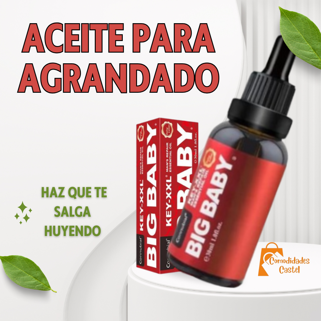Aceite para agrandar el pene 30ML BIG BABY